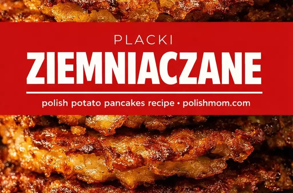 Crispy Polish Potato Pancakes (Placki Ziemniaczane) — 5 Ingredients, 20 Minutes