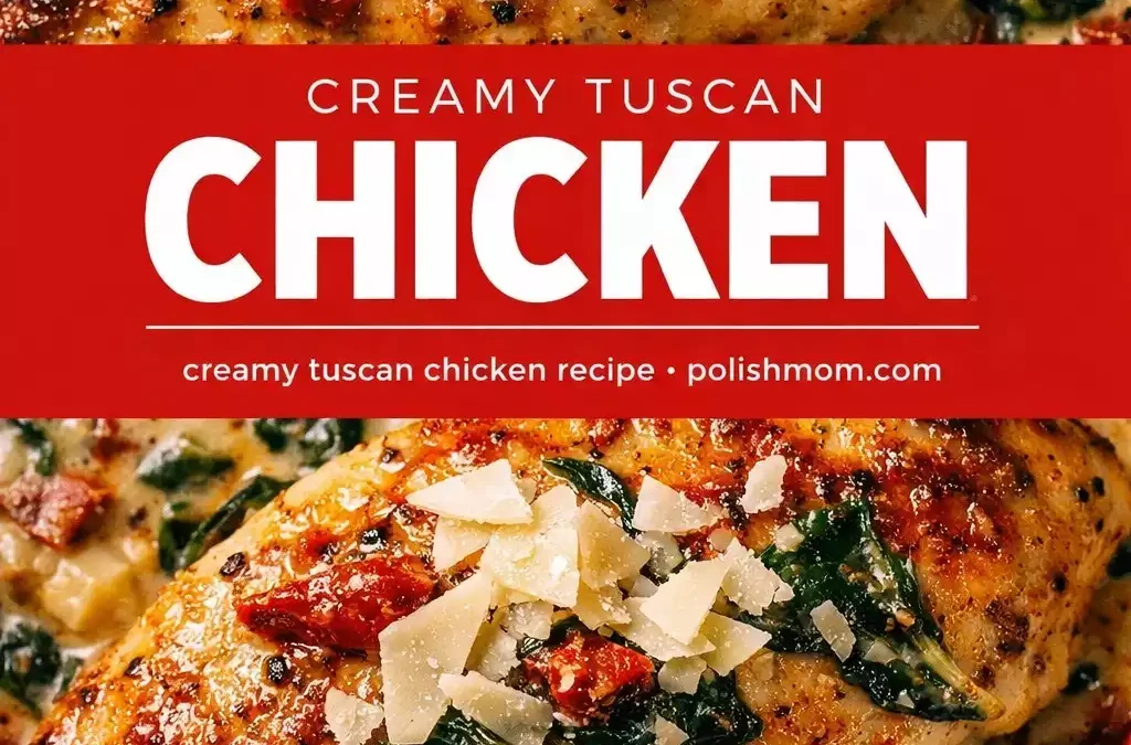 Creamy Tuscan Chicken — Italian Restaurant Flavours in 25 Minutes