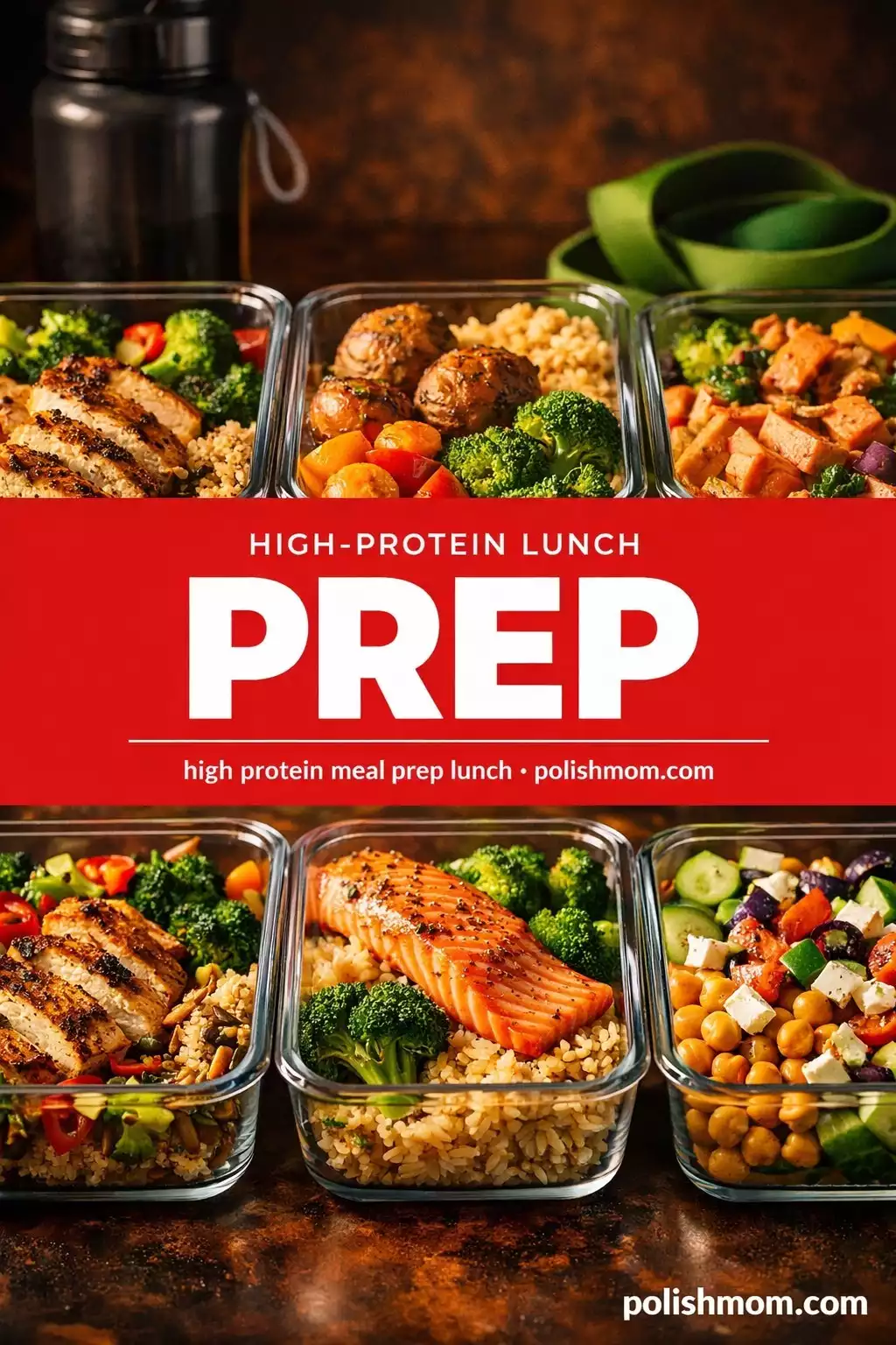 High-Protein Lunch Prep (5 Days)
