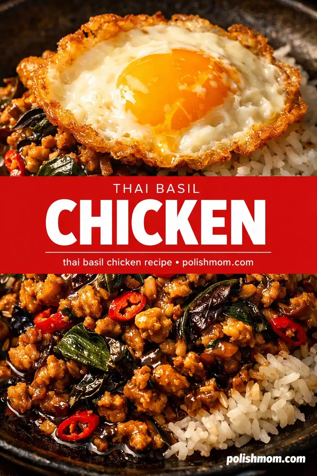 Thai Basil Chicken (Pad Krapow) — 15 Minutes