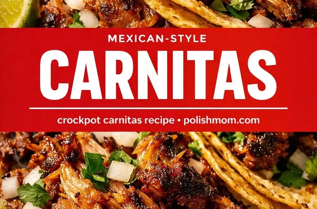 Crockpot Carnitas — Fall-Apart Pork for Everything