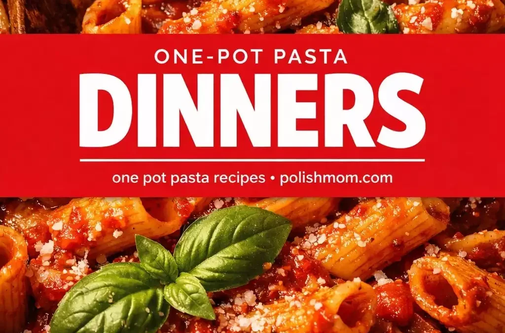 One-Pot Pasta Dinners — 5 Variations