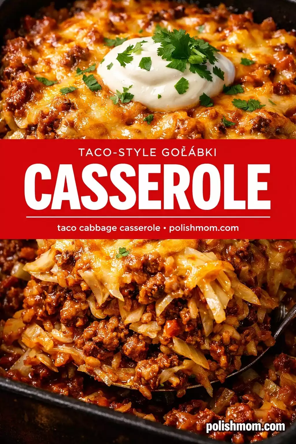 Taco-Style Gołąbki Casserole