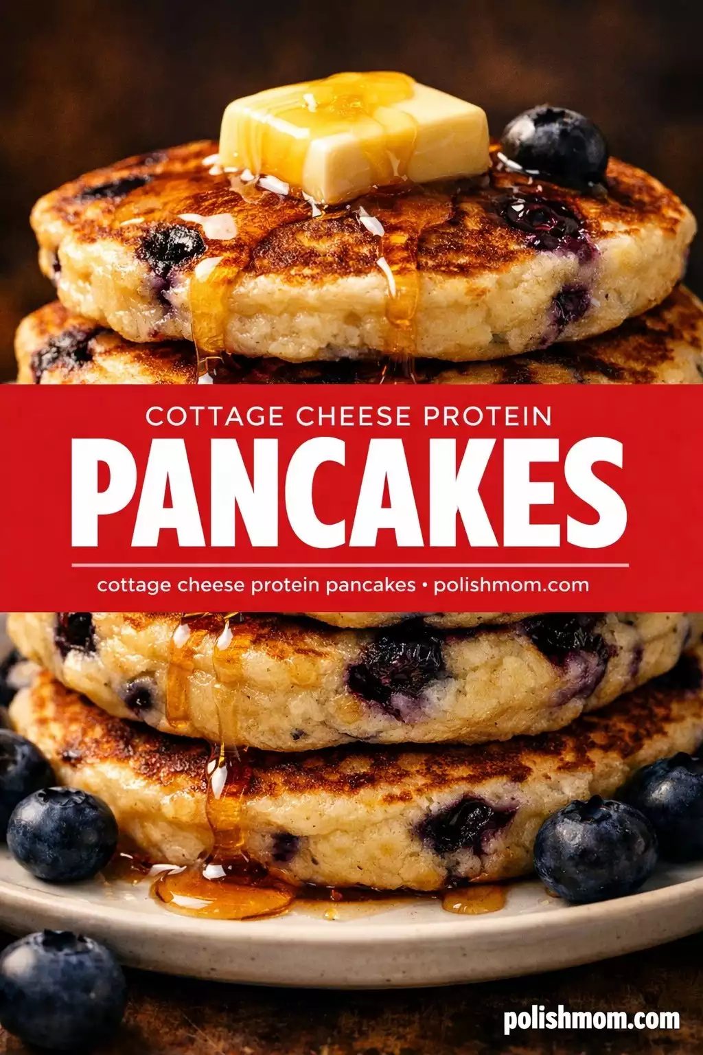 Cottage Cheese Protein Pancakes — Fluffy, High-Protein, No Powder Needed