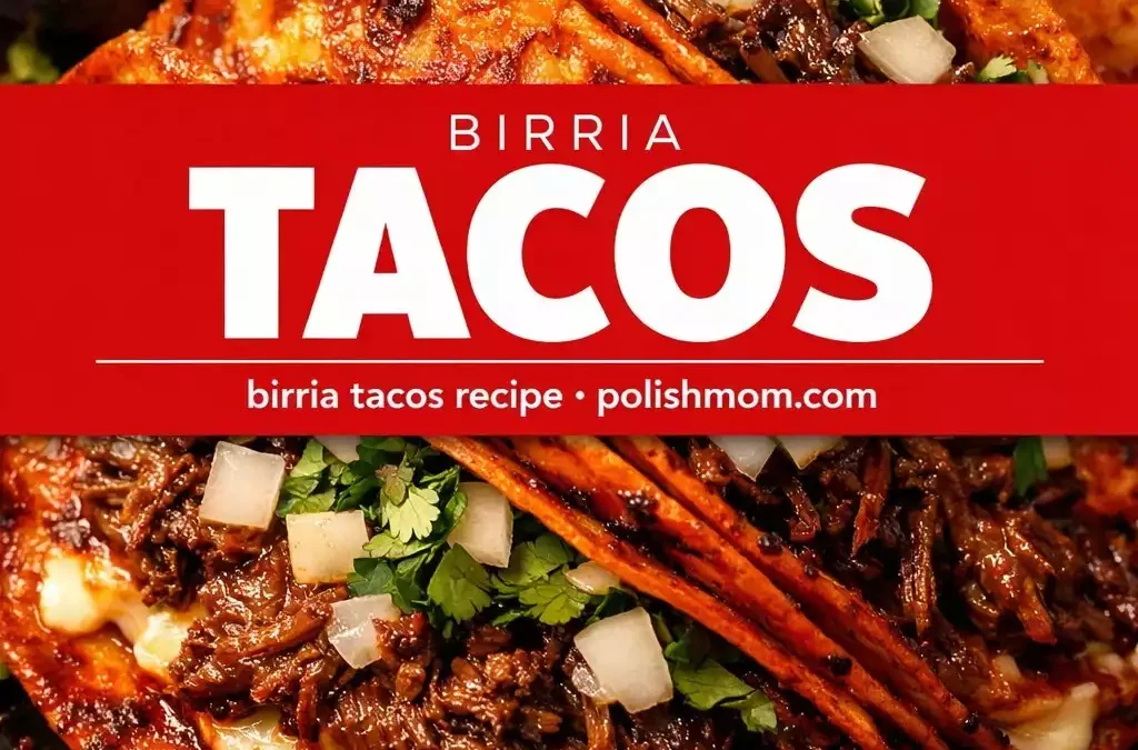 Slow Cooker Birria Tacos — Tender, Saucy, Worth the Hype