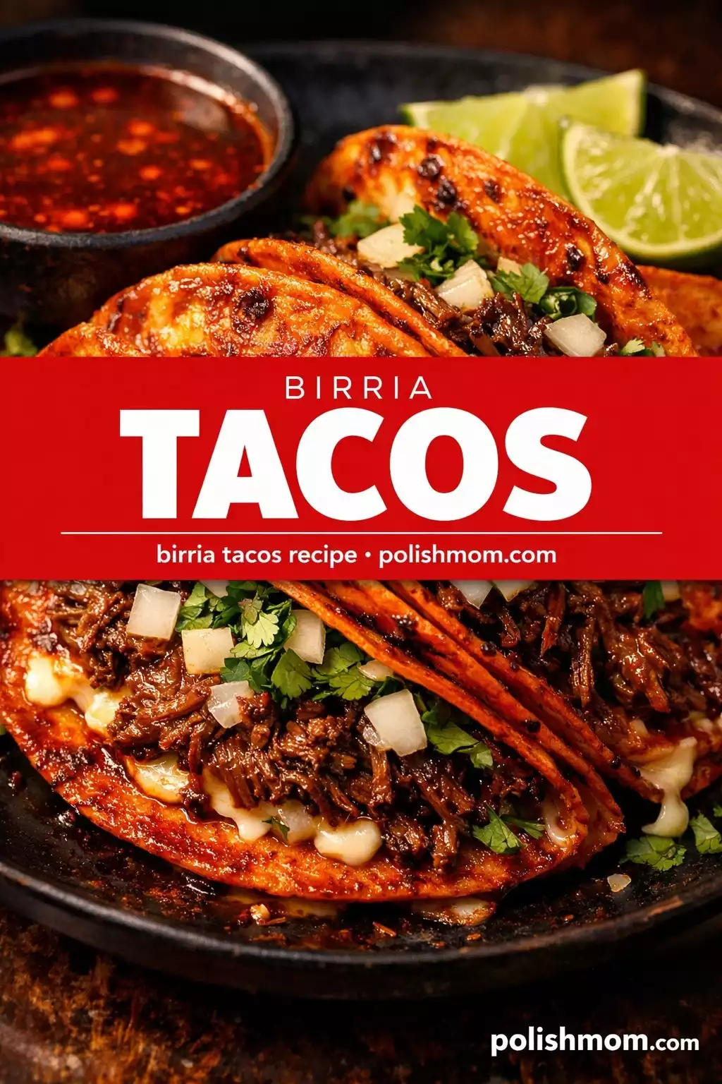 Slow Cooker Birria Tacos — Tender, Saucy, Worth the Hype