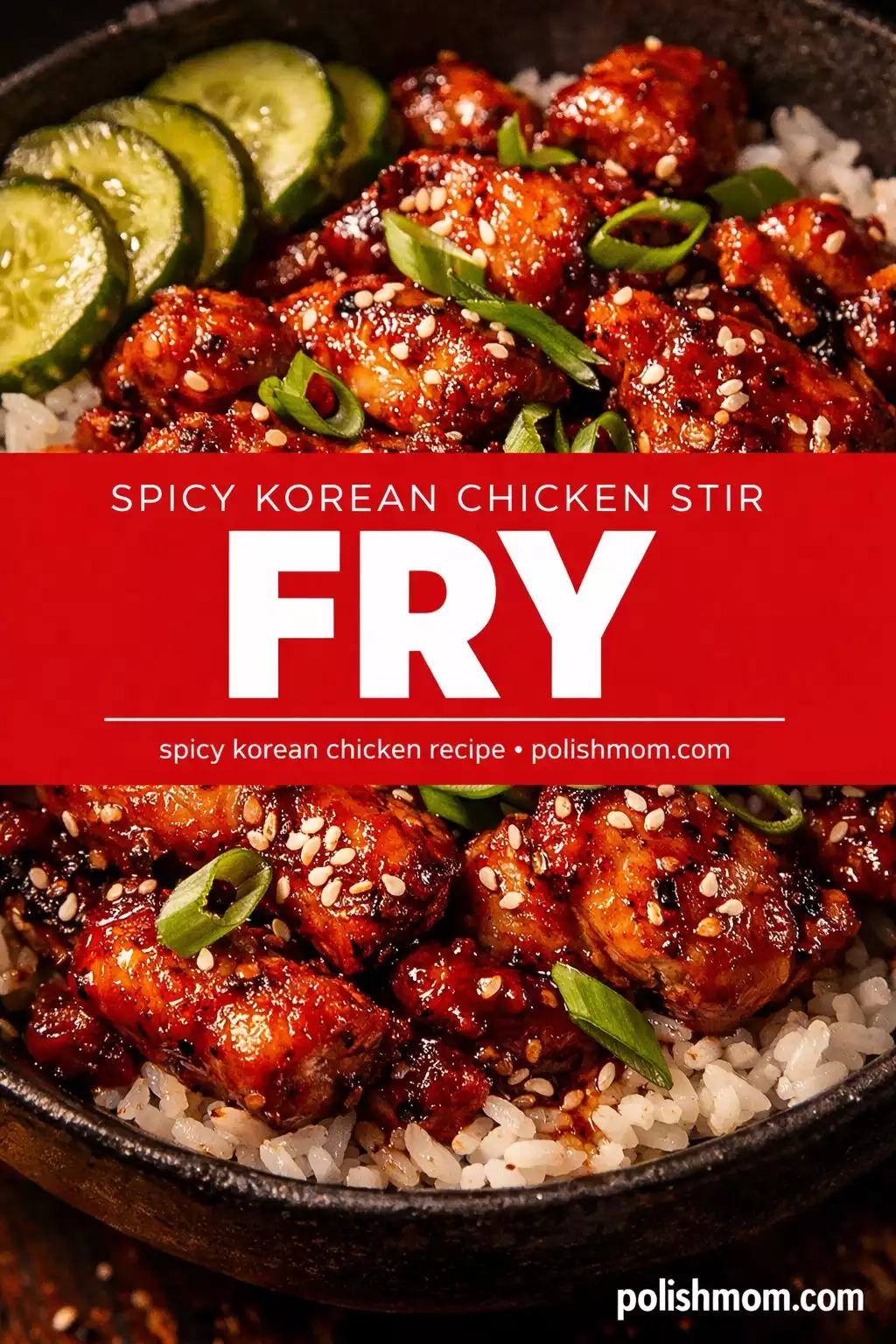 Spicy Korean Gochujang Chicken Stir Fry — Sticky, Sweet, and Fiery