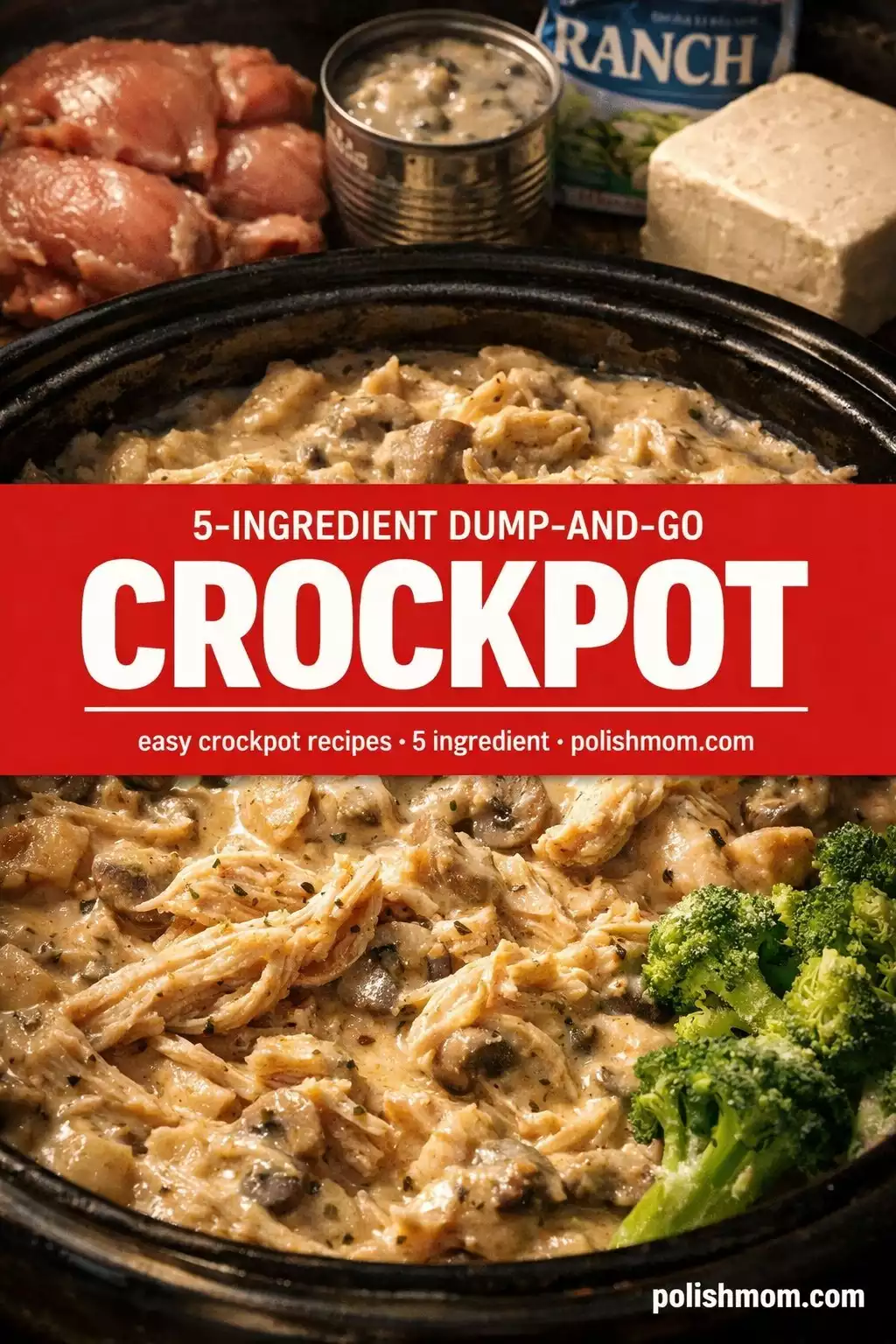 5-Ingredient Dump-and-Go Crockpot Meals — 5 Recipes