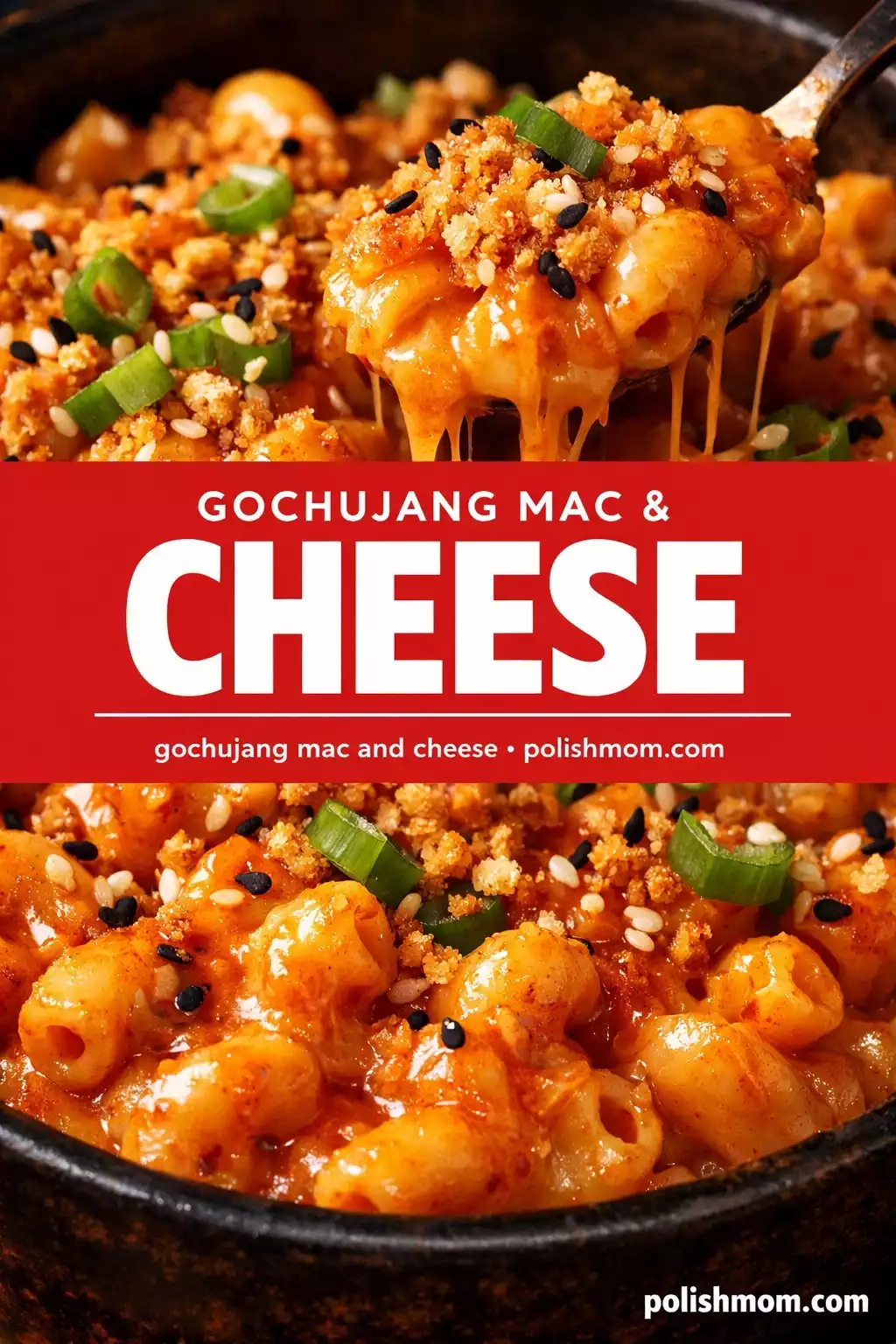 Gochujang Mac & Cheese — Spicy Korean Comfort Fusion