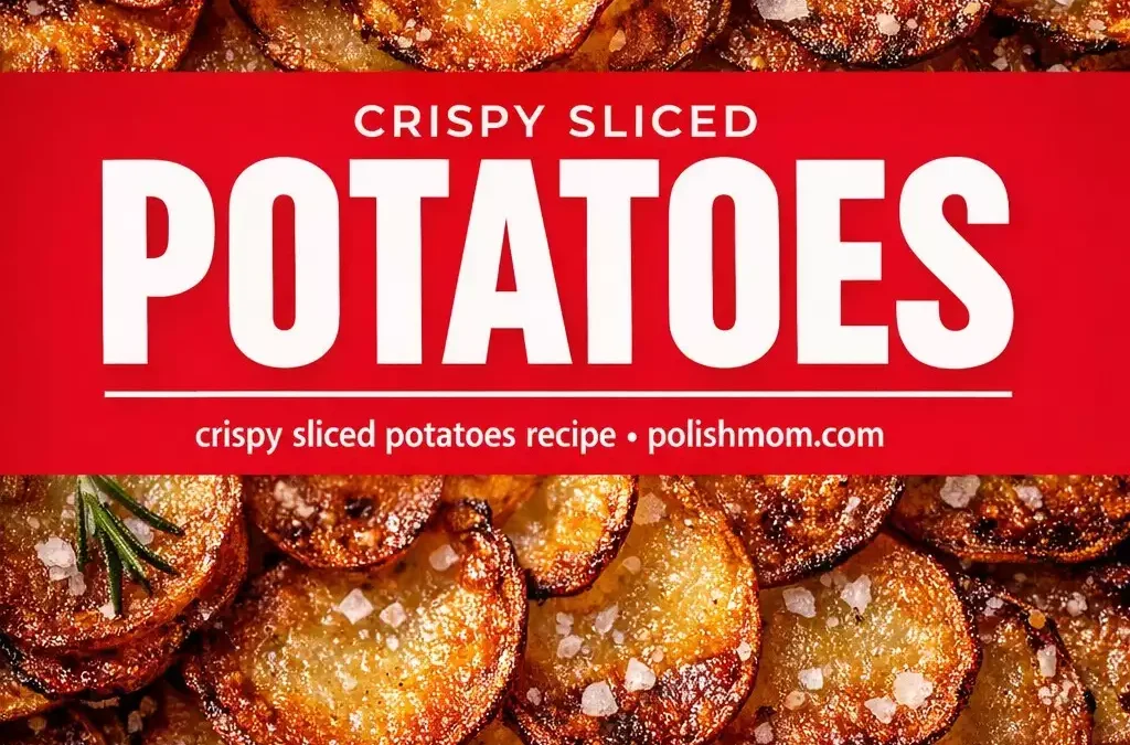 Crispy Oven-Roasted Sliced Potatoes — Golden, Crunchy, Addictive