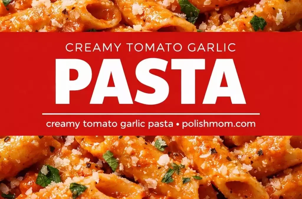 Creamy Tomato Garlic Pasta — 20-Minute Pantry Dinner That Tastes Expensive