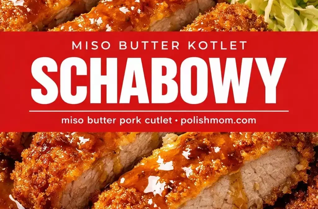 Miso Butter Kotlet Schabowy — Japanese-Polish Pork Cutlet