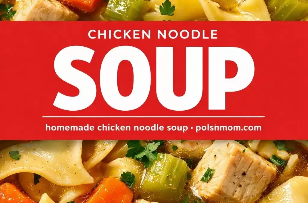 Chicken Noodle Soup From Scratch — The Real Thing, Not From a Can