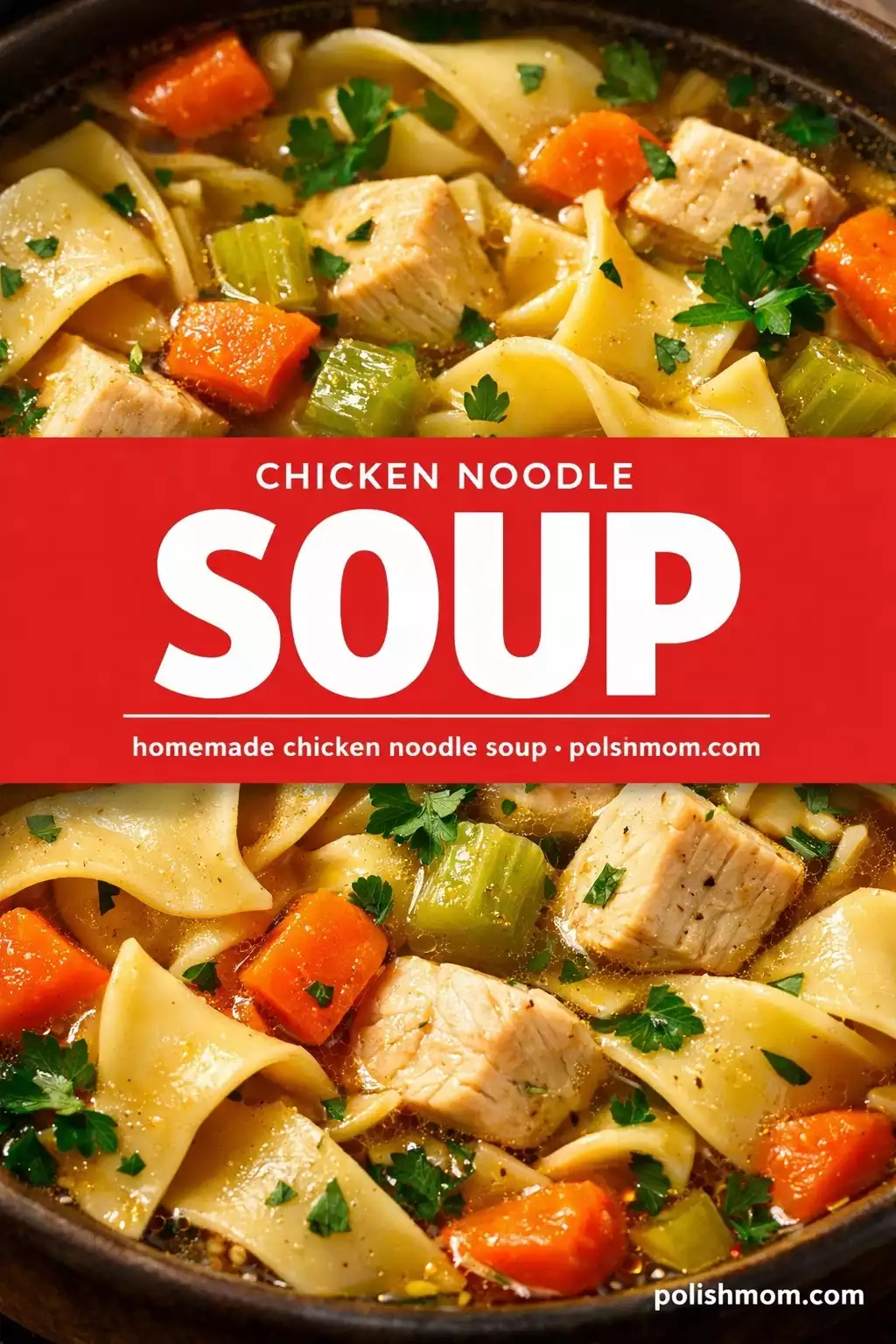 Chicken Noodle Soup From Scratch — The Real Thing, Not From a Can