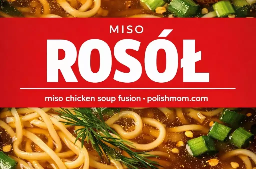 Miso Rosół — Polish-Japanese Chicken Broth