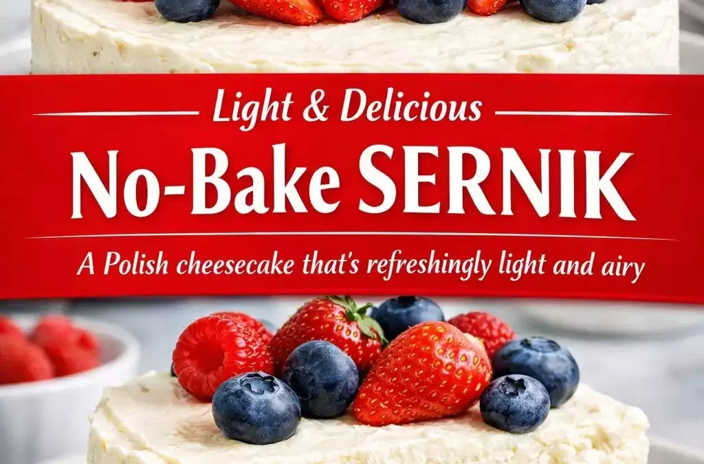 No-Bake Sernik — Polish Cheesecake That’s Lighter Than You Think