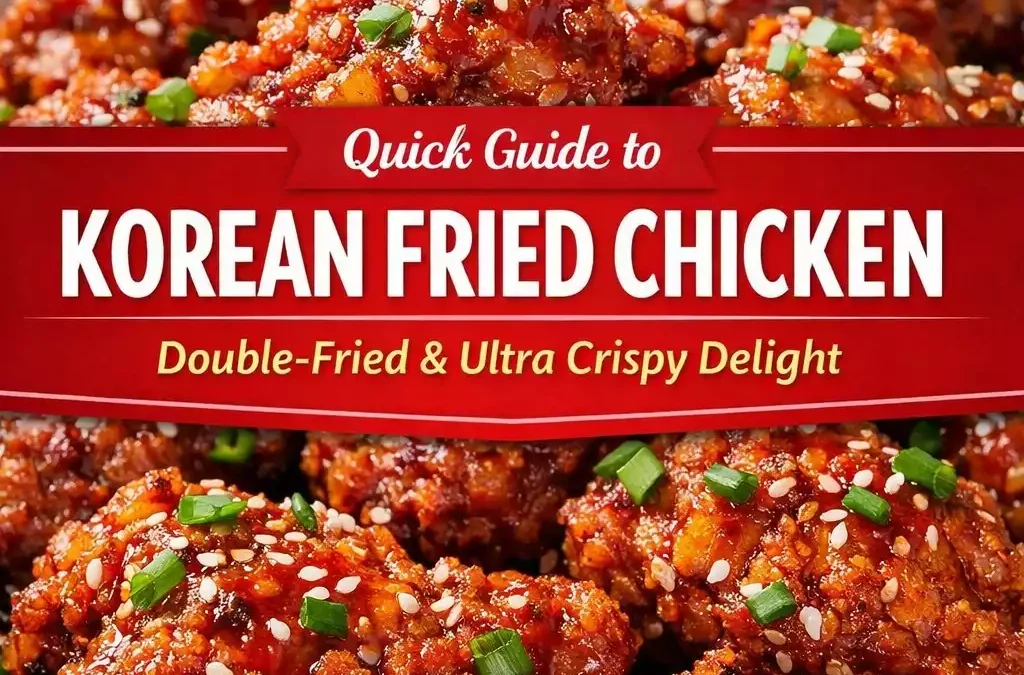Korean Fried Chicken — Double-Fried, Ultra Crispy