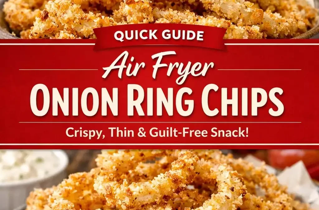 Air Fryer Onion Ring Chips — Crunchier Than Deep-Fried, Zero Guilt