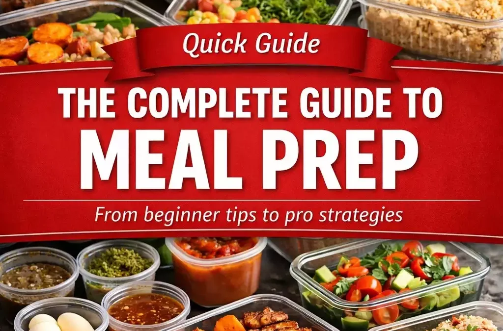 The Complete Guide to Meal Prep — Beginner to Pro