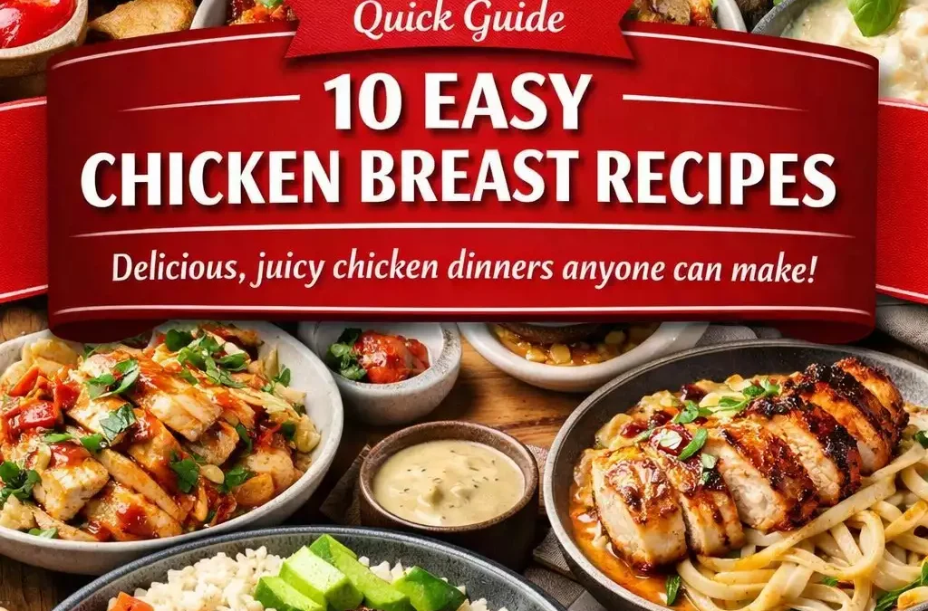 10 Easy Chicken Breast Recipes