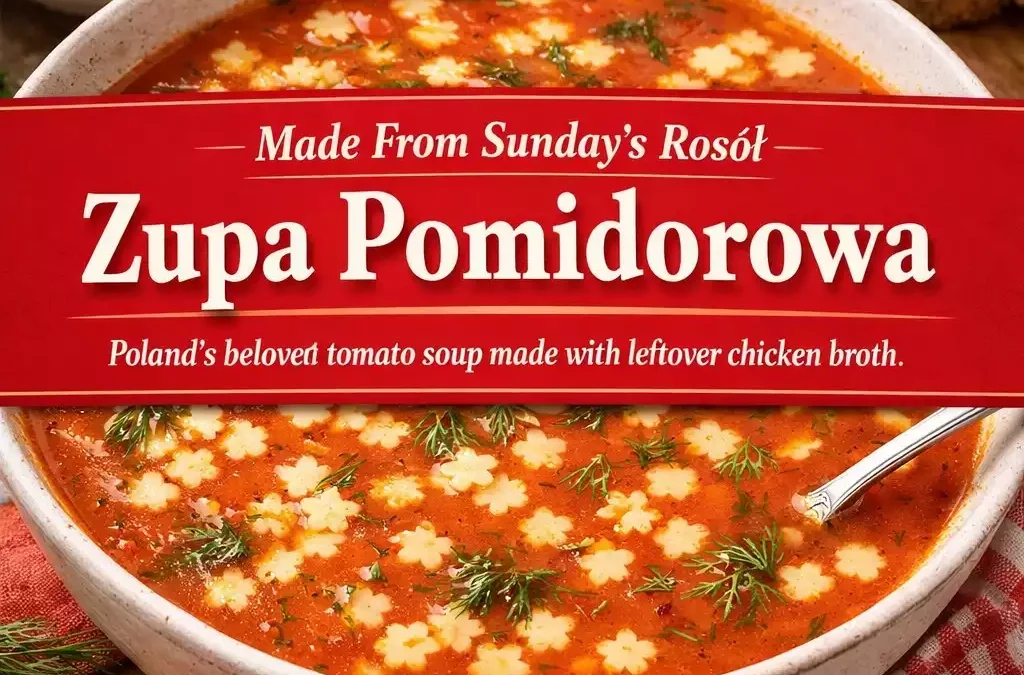 Zupa Pomidorowa — Poland’s Monday Tomato Soup (Made From Sunday’s Rosół)
