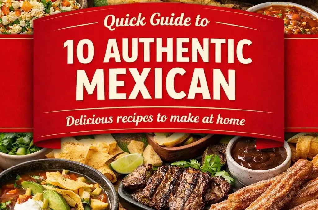 10 Authentic Mexican Recipes to Make at Home