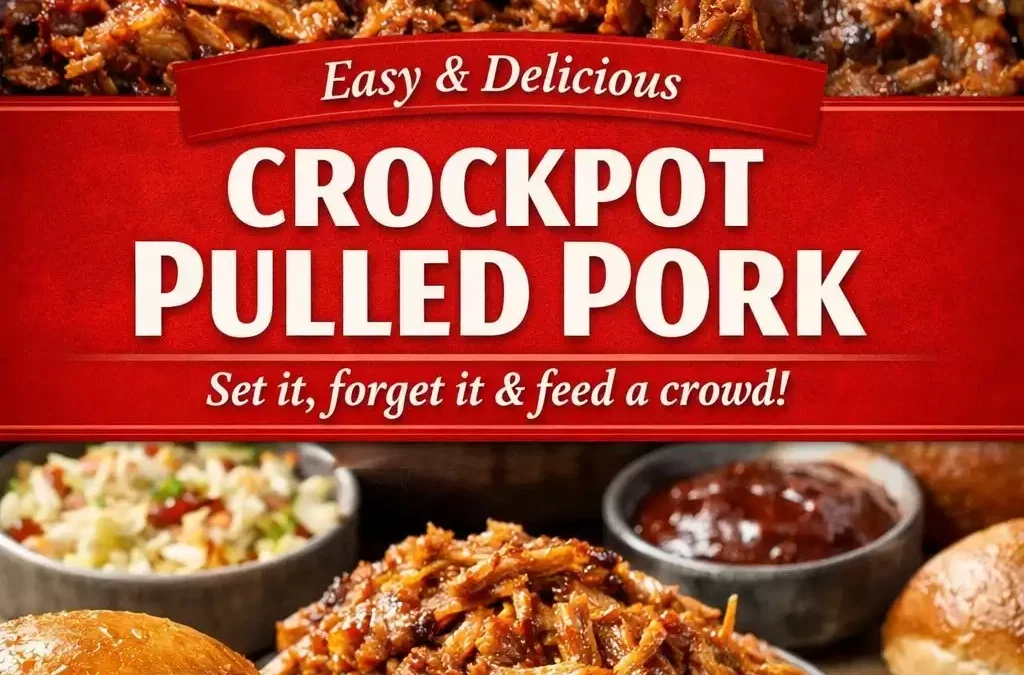 Crockpot Pulled Pork — Set It, Forget It, Feed Everyone