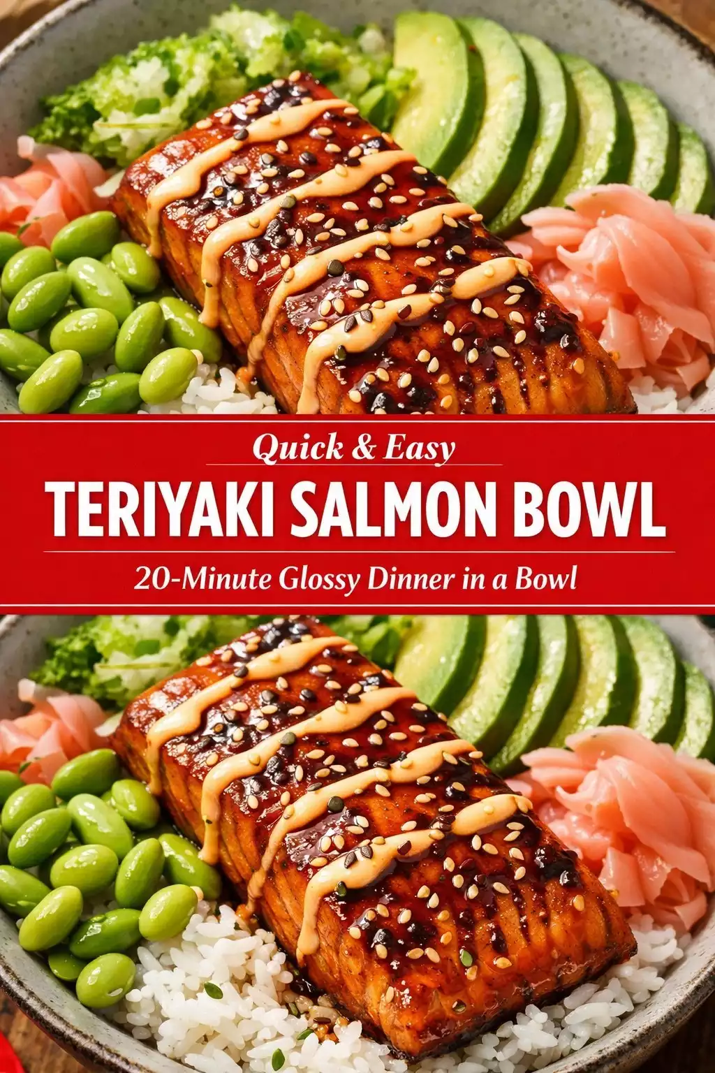 Teriyaki Salmon Bowl — 20-Minute Glossy Dinner