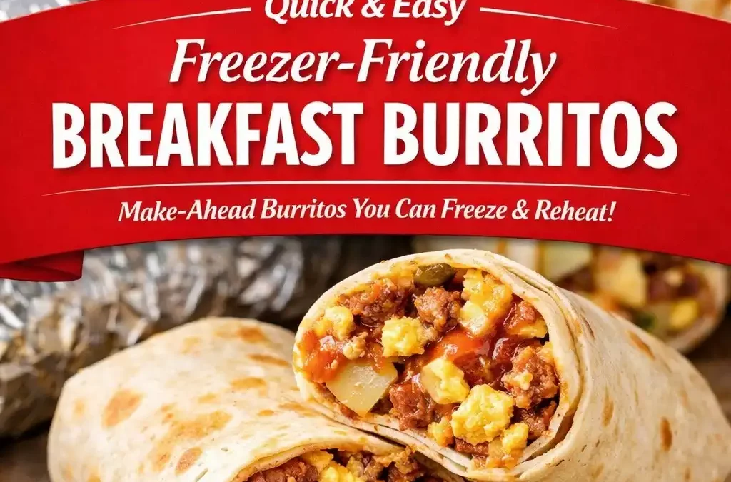 Freezer-Friendly Breakfast Burritos