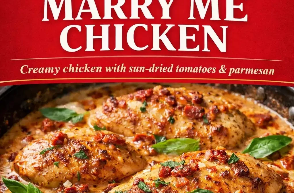 Marry Me Chicken — The Viral Recipe That Actually Lives Up to the Hype