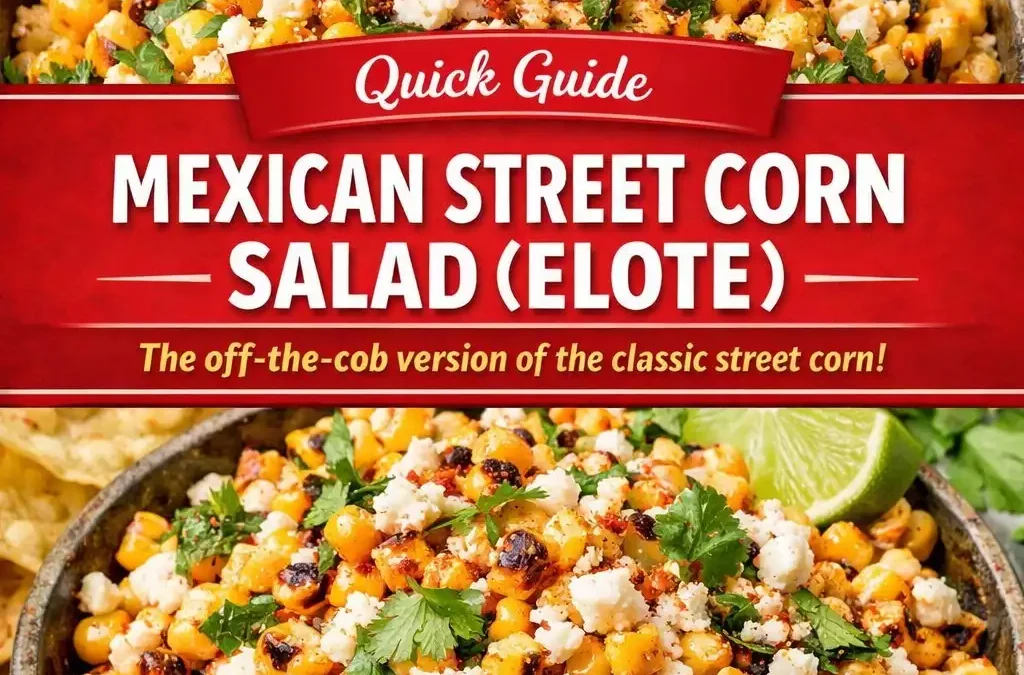 Mexican Street Corn Salad (Elote) — Off-the-Cob Edition