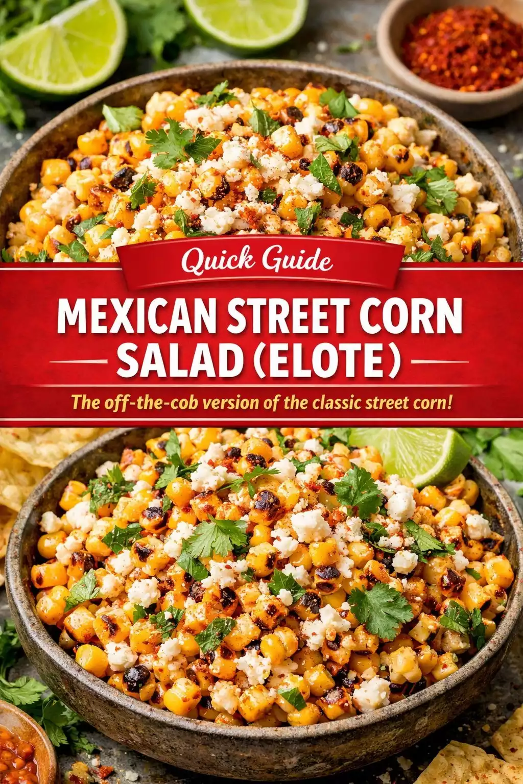 Mexican Street Corn Salad (Elote) — Off-the-Cob Edition