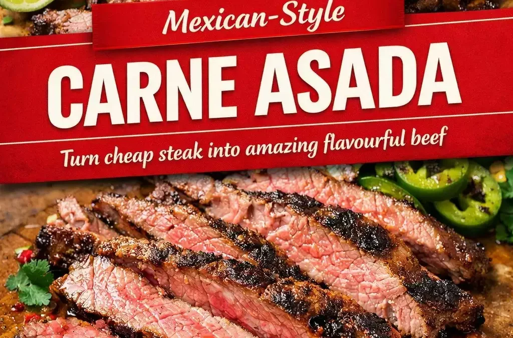 Carne Asada — Easy Citrus-Garlic Marinade