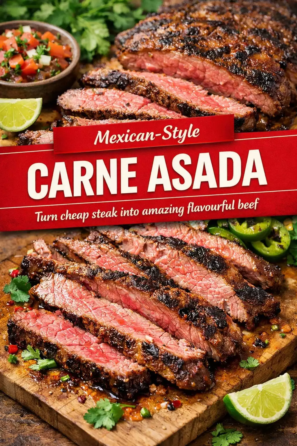 Carne Asada — Easy Citrus-Garlic Marinade