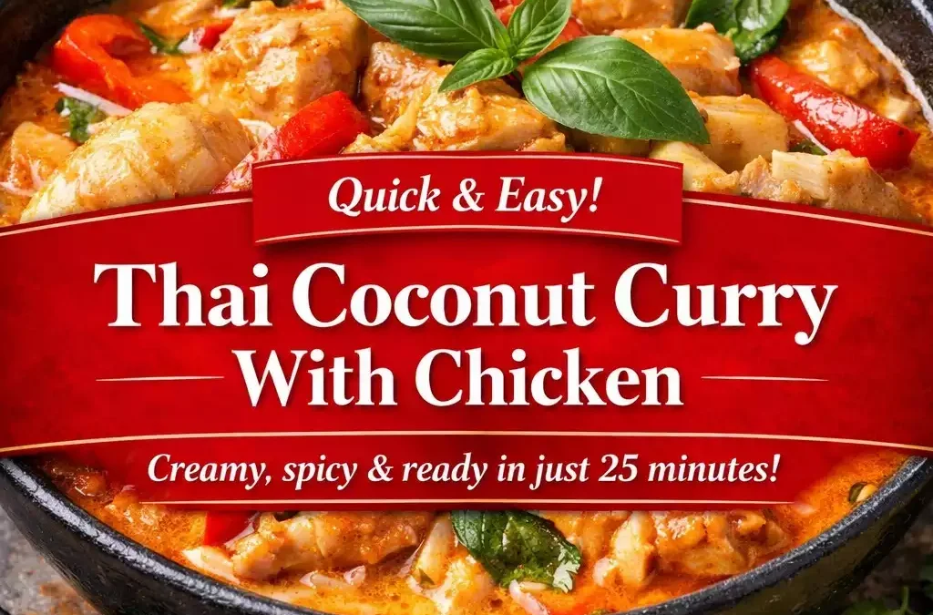 Thai Coconut Curry With Chicken — 25 Minutes