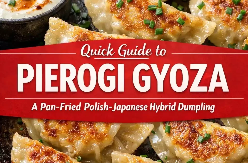 Pierogi Gyoza — Pan-Fried Polish-Japanese Hybrid