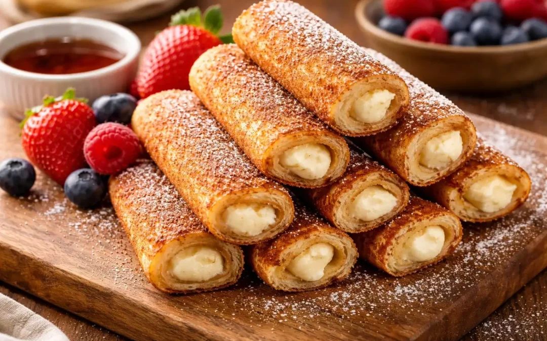 French Toast Roll-Ups — The Handheld Breakfast My Kids Go Wild For