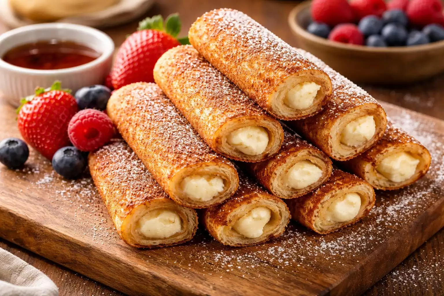 French Toast Roll-Ups — The Handheld Breakfast My Kids Go Wild For
