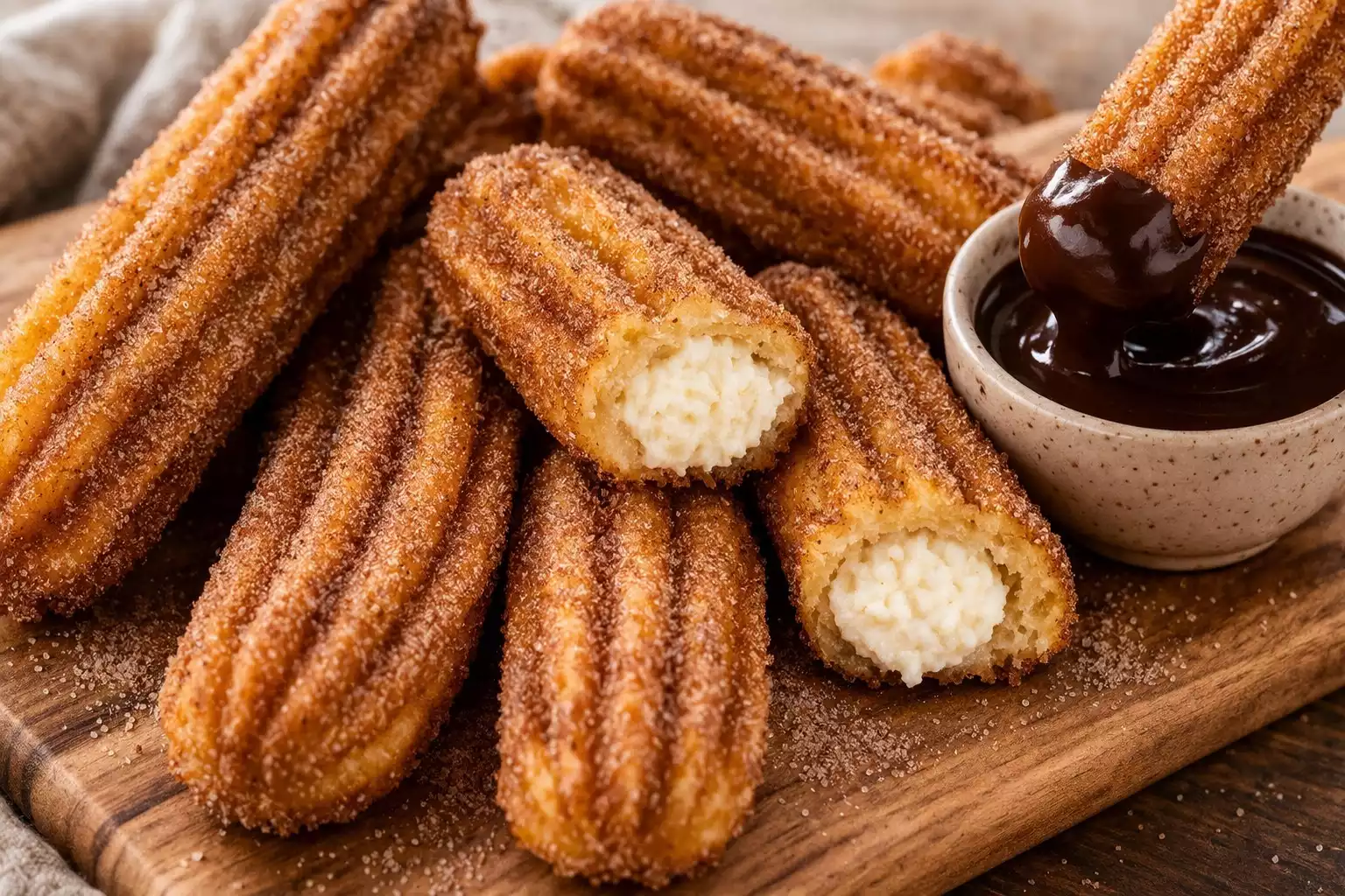 Homemade Churros — Crispy Cinnamon Sugar Perfection