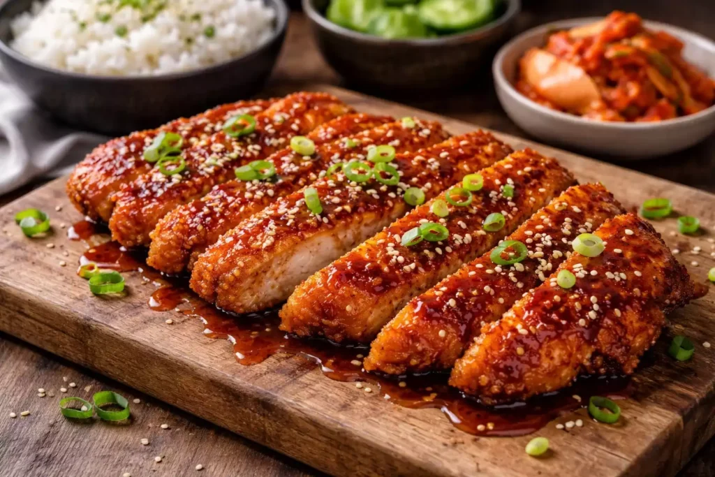 Gochujang Honey Chicken Cutlet
