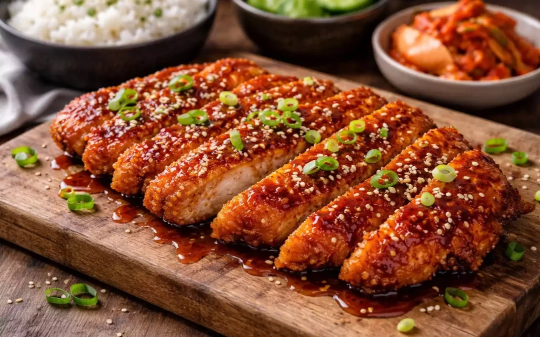 Gochujang Honey Chicken Cutlet