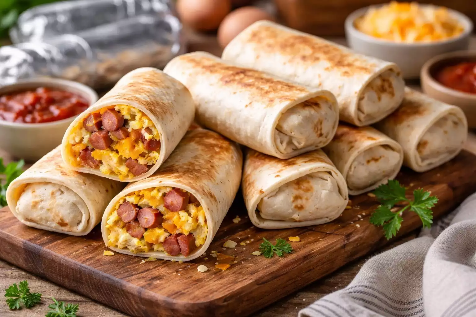 Sausage Egg Breakfast Rolls — Freezer-Friendly Grab-and-Go Mornings