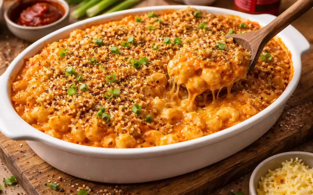 Gochujang Mac & Cheese — Spicy Korean Comfort Fusion