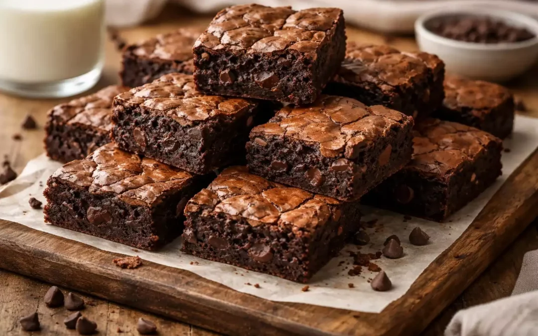 One-Bowl Fudgy Brownies — Dense, Rich, 30 Minutes