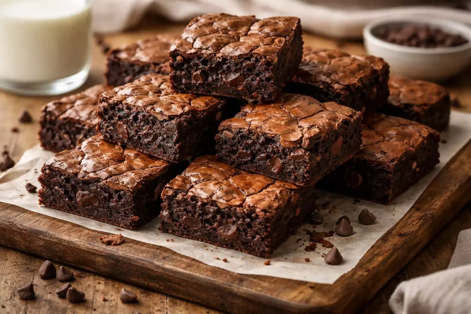 One-Bowl Fudgy Brownies — Dense, Rich, 30 Minutes