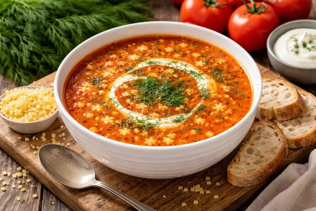 Zupa Pomidorowa — Poland’s Monday Tomato Soup (Made From Sunday’s Rosół)