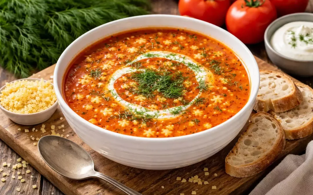 Zupa Pomidorowa — Poland’s Monday Tomato Soup (Made From Sunday’s Rosół)