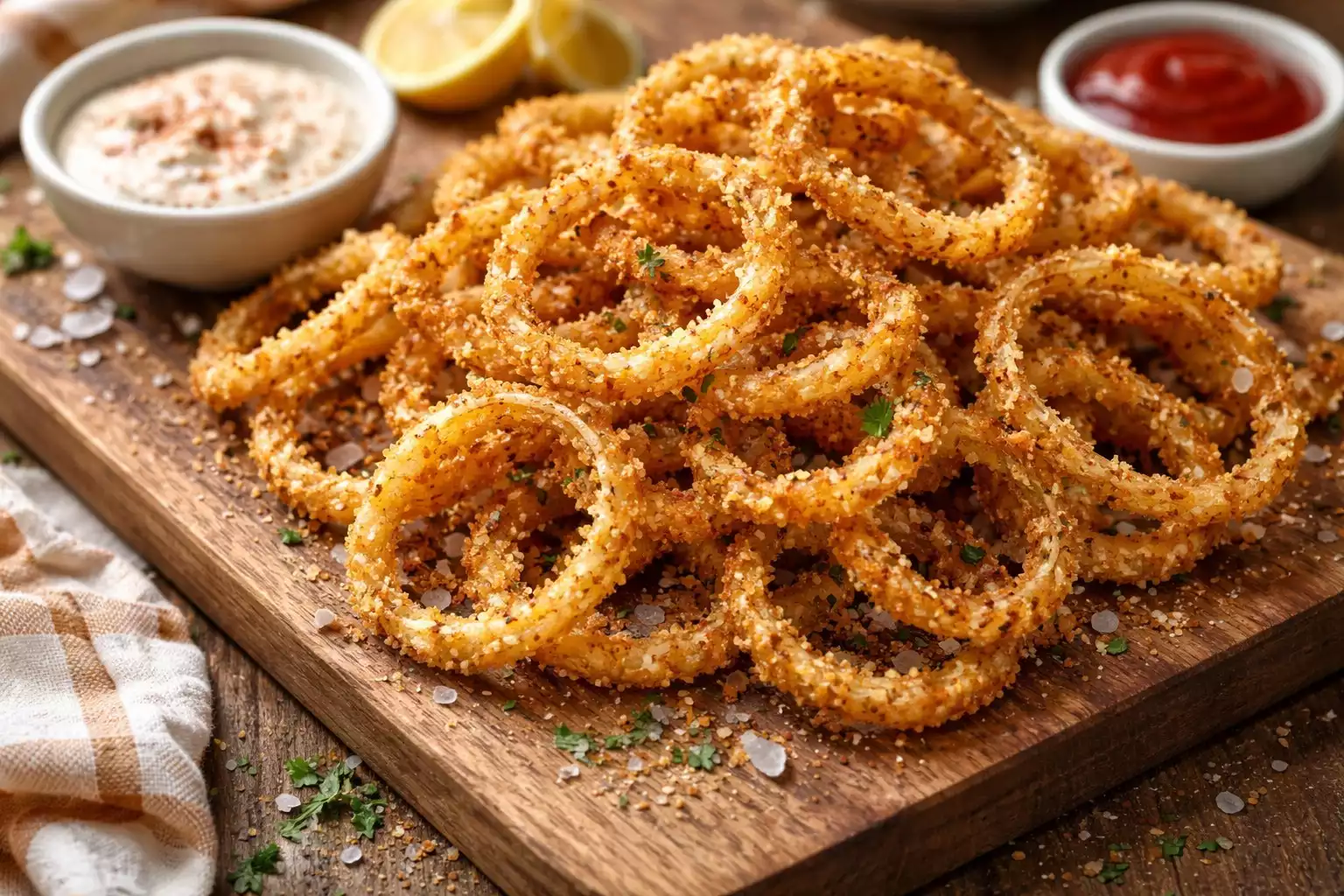 Air Fryer Onion Ring Chips — Crunchier Than Deep-Fried, Zero Guilt
