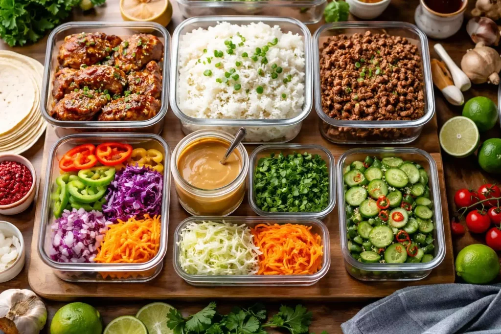 5 Dinners in 1 Hour — Weekly Meal Prep System