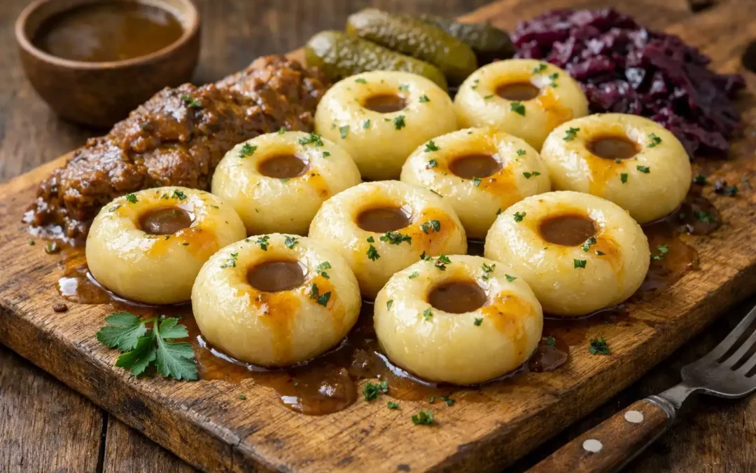 Kluski Śląskie — Bouncy Silesian Dumplings With the Sauce-Catching Dimple